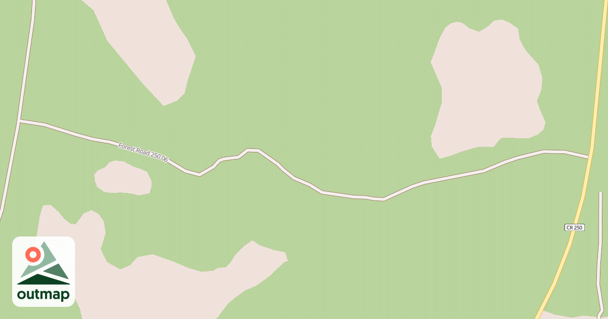 Map of USFS Motor Vehicle Use Map Roads {A6201EFA-2C13-4C13-BB2F-86F090FF5BE1}