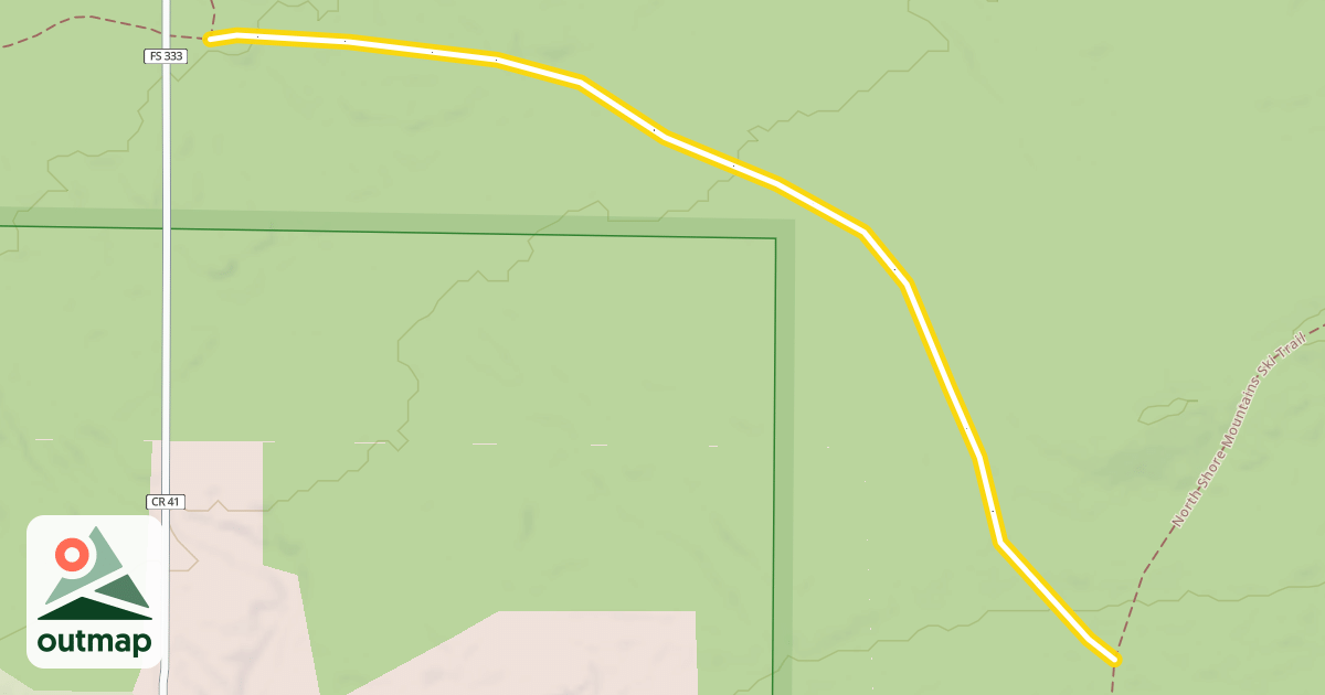 Map of Massie Loop