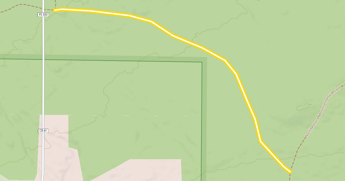 Map preview of Massie Loop