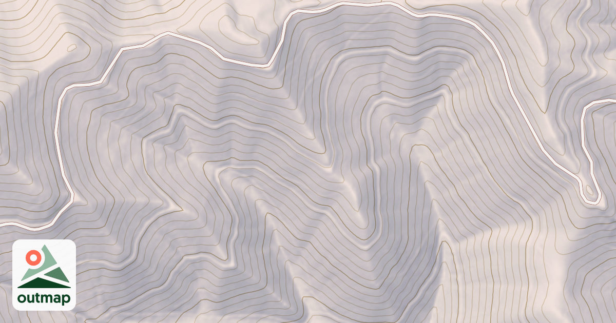 Map of BLUE PAINTBRUSH