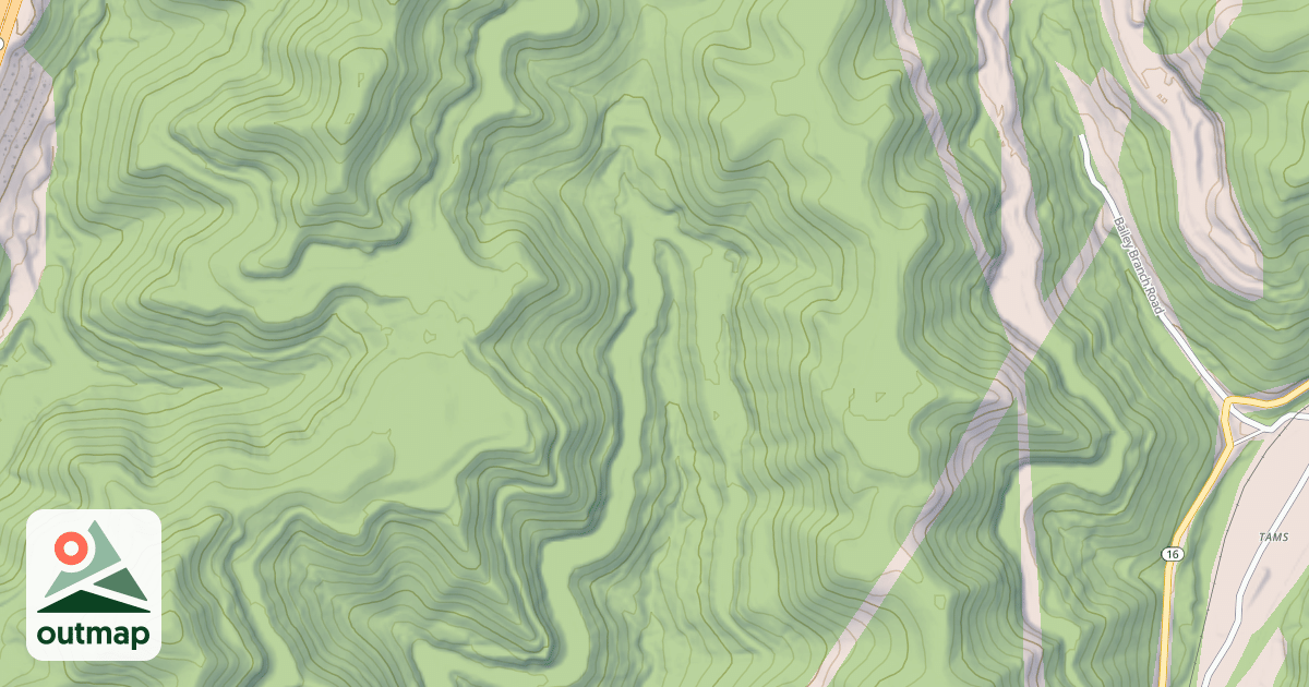 Map of 57