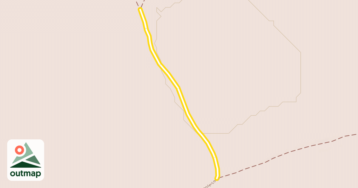 Map of Upland Loop
