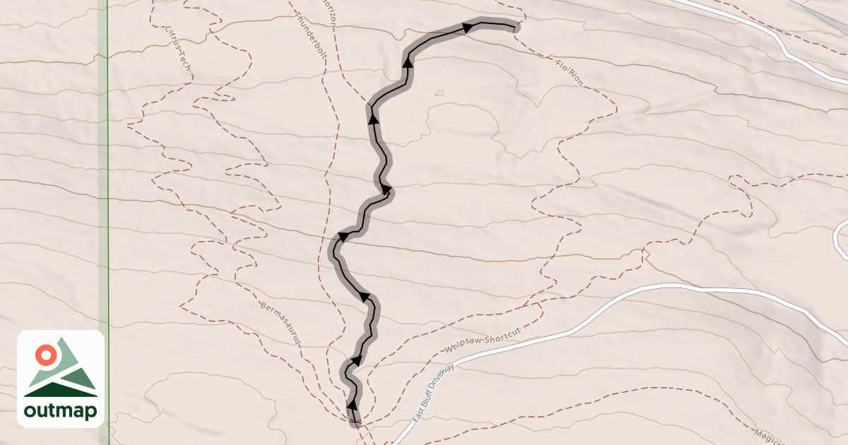 Map of Loam Rider