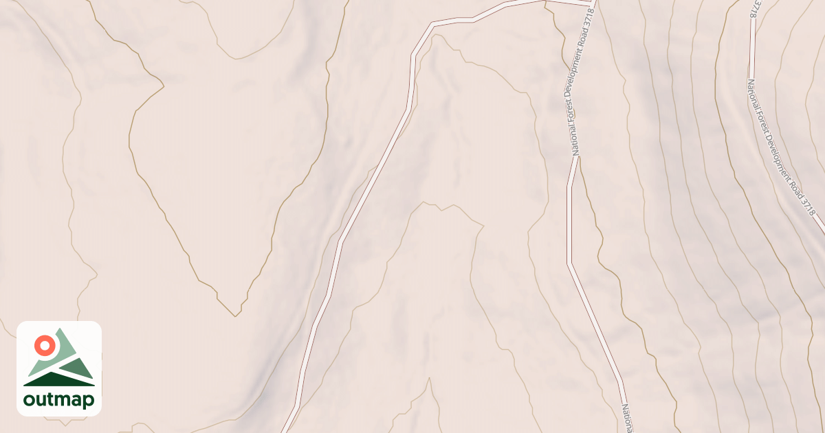 Map of USFS Motor Vehicle Use Map Roads {02E6E073-D15D-445A-889C-5FACD732AE6D}