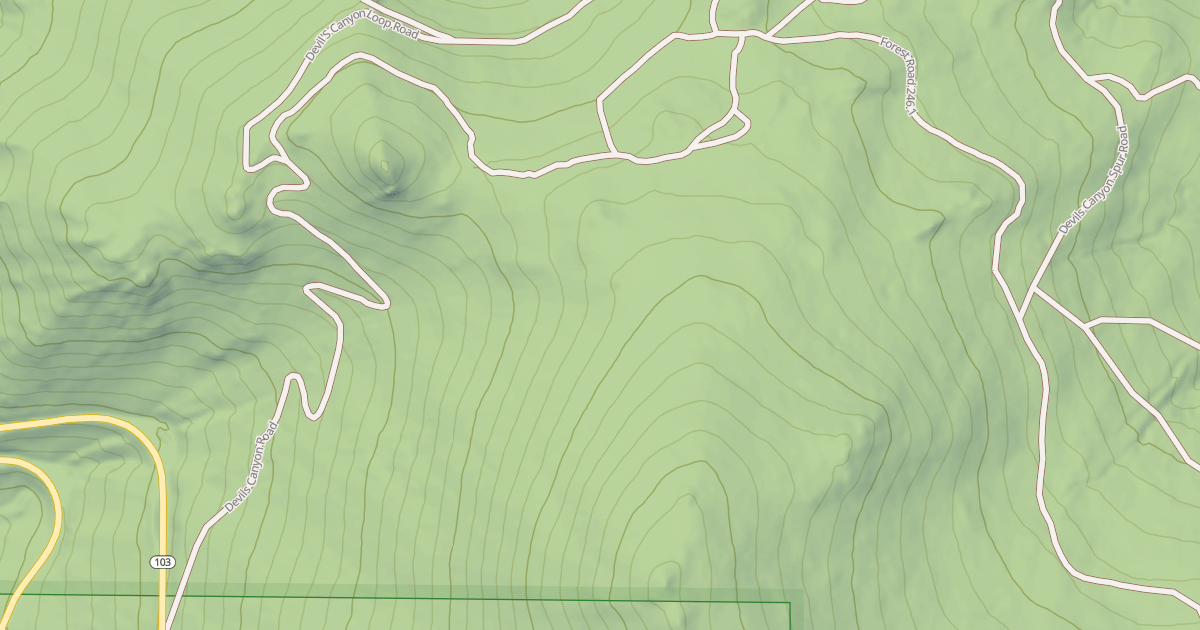Map preview of DEVILS CANYON