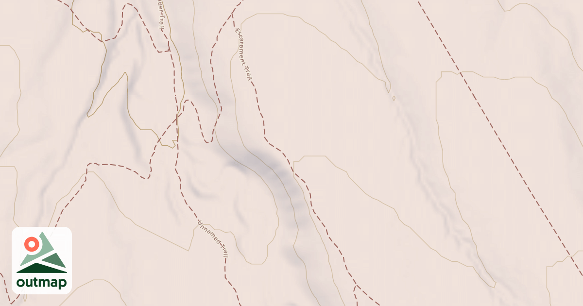 Map of Escarpment