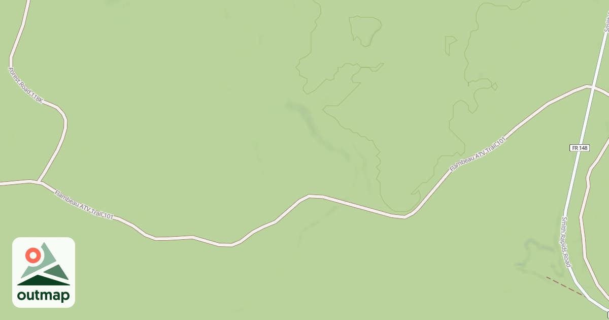 Map of FR 1173
