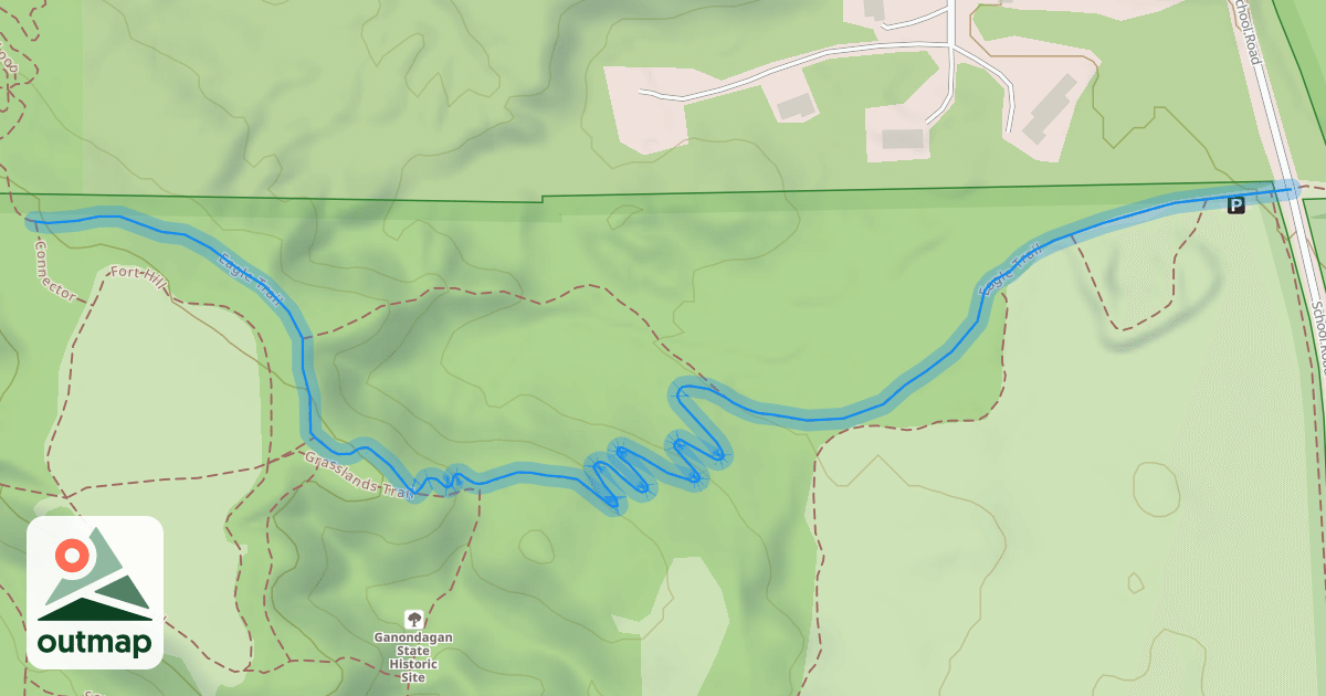 Map of Eagle Trail