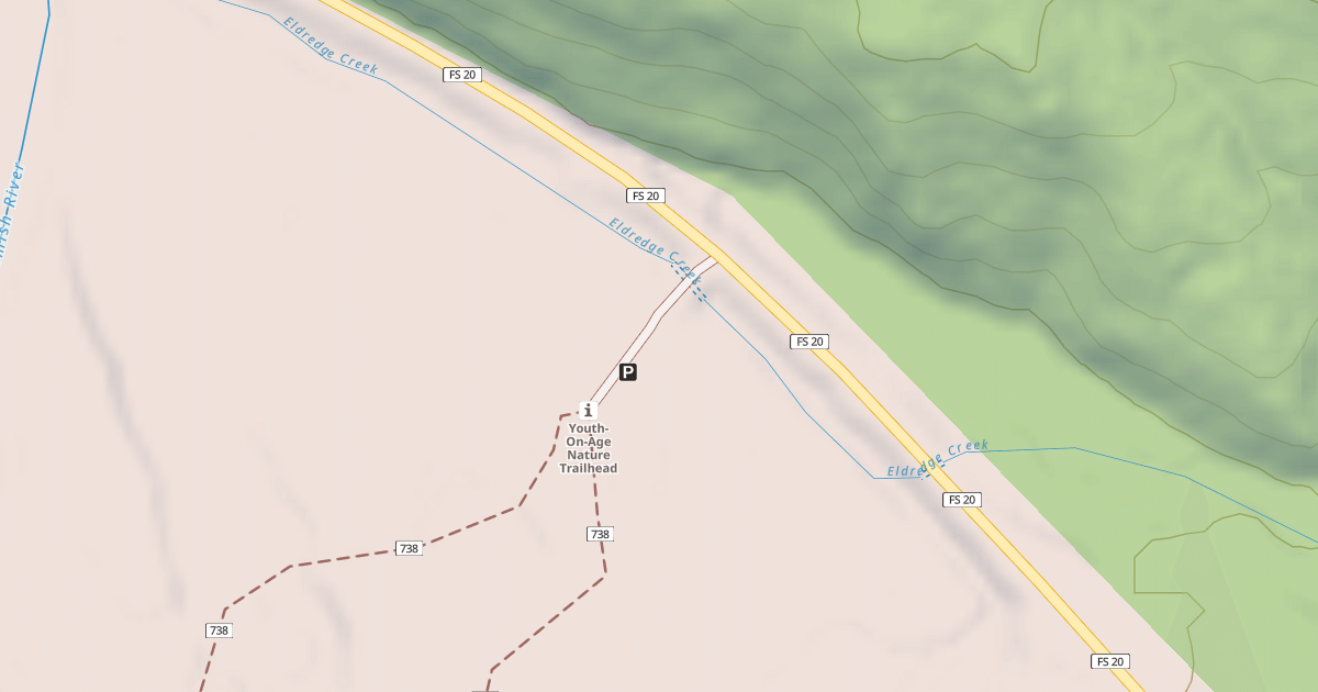 Map preview of YOUTH ON AGE PARKING