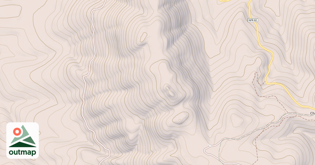 Map of USFS National Forest System Roads {810EE1CB-2A78-4C64-A94F-F78597D85BE8}