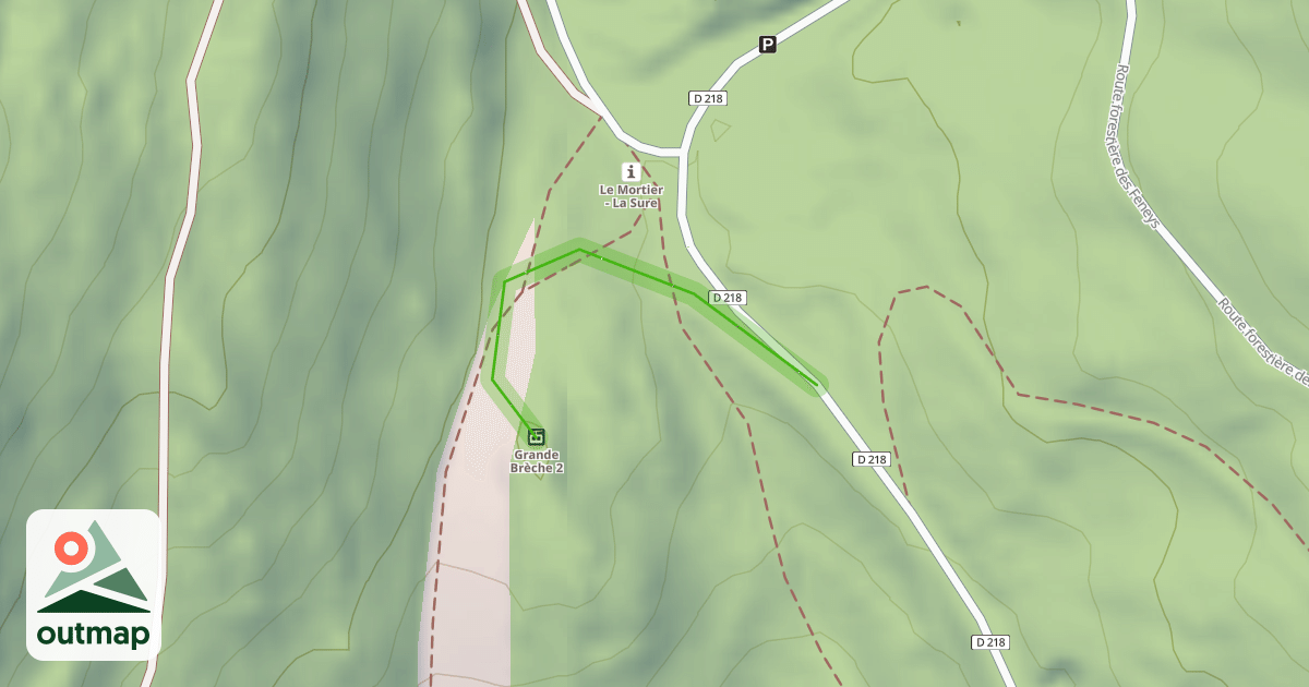 Map of Route de la Molière