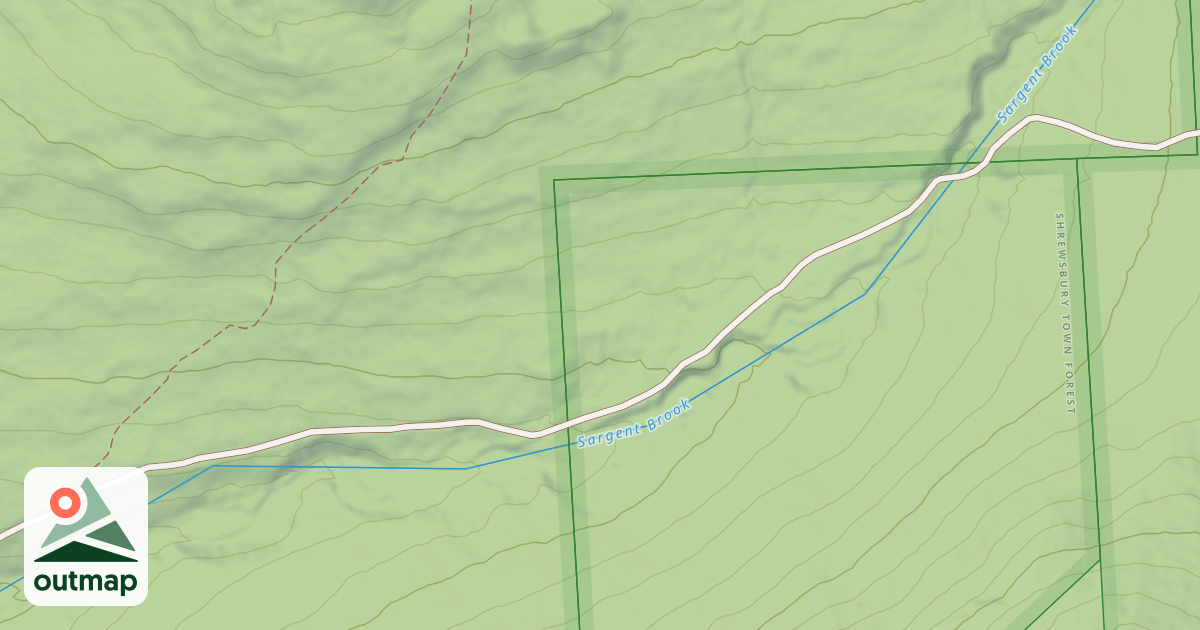 Map of C-4/7 Sargent Brook At X-Ing