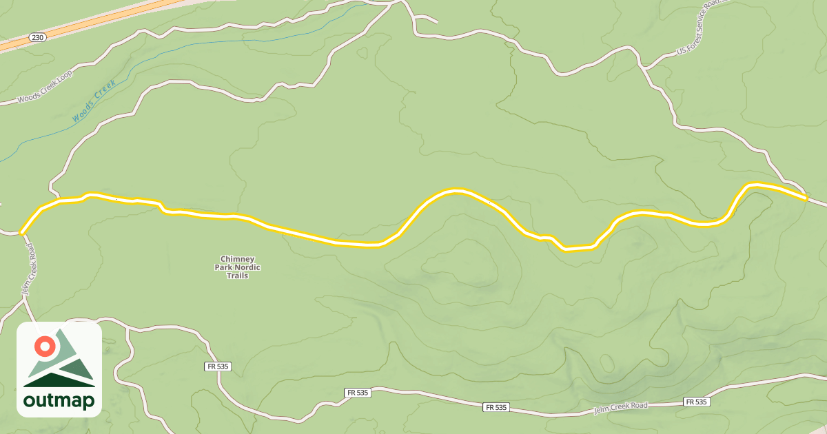 Map of Scout Road