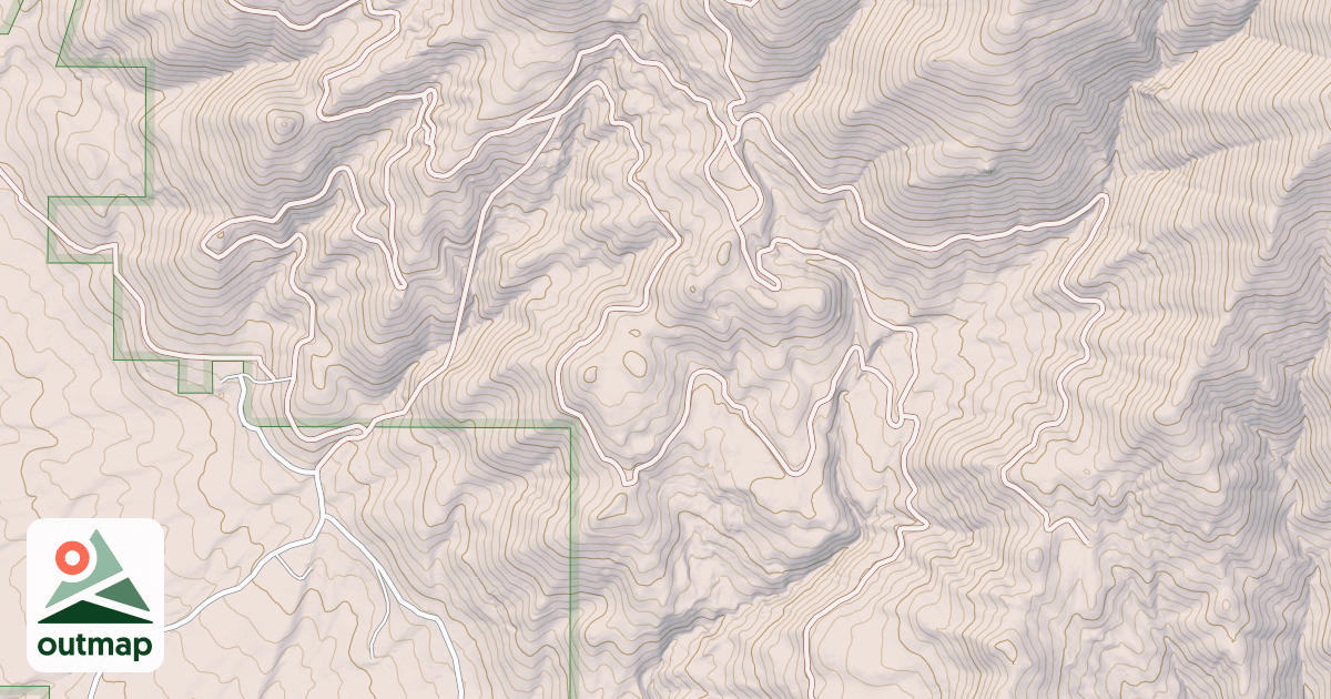 Map of LITTLE PINE CREEK