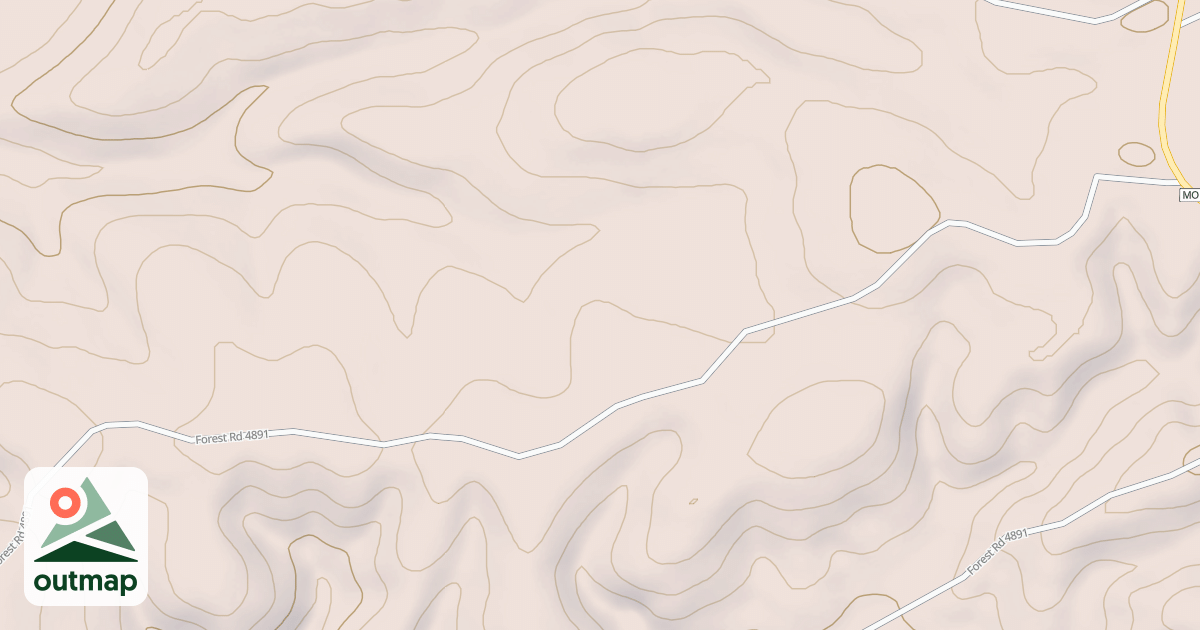 Map of CAPPS RIDGE