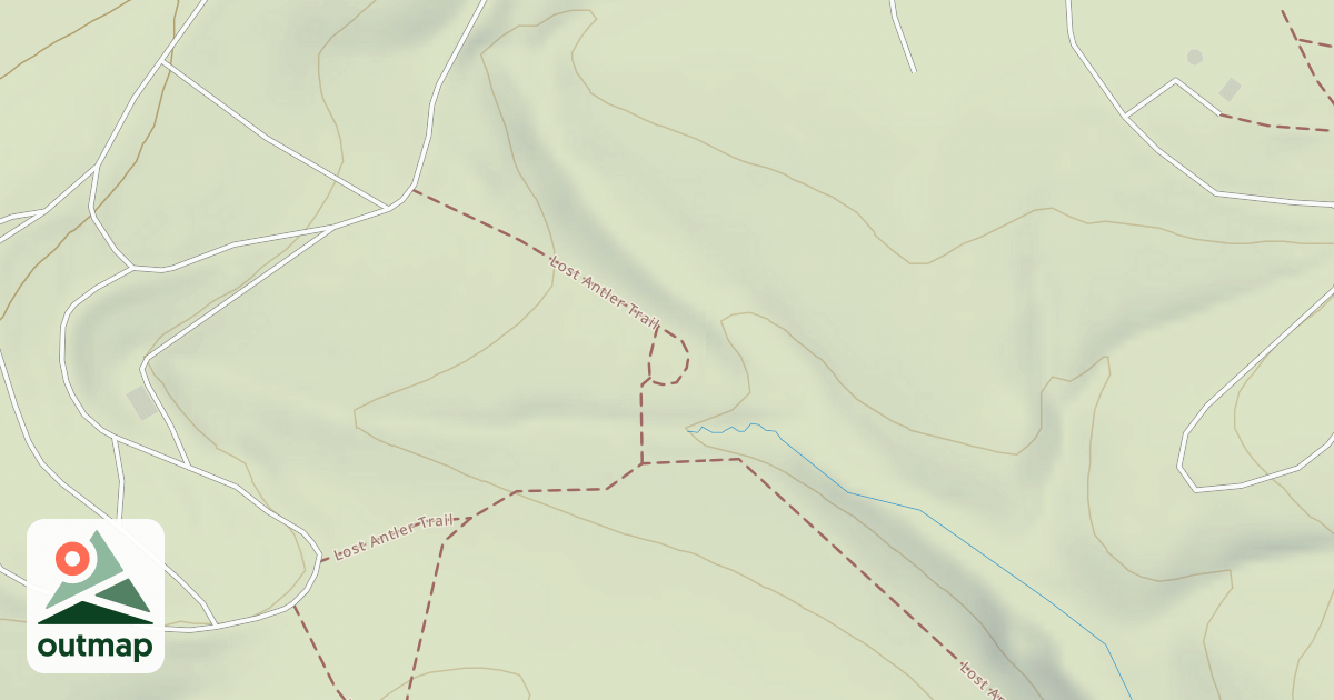 Map of Shawnee State Park Trails