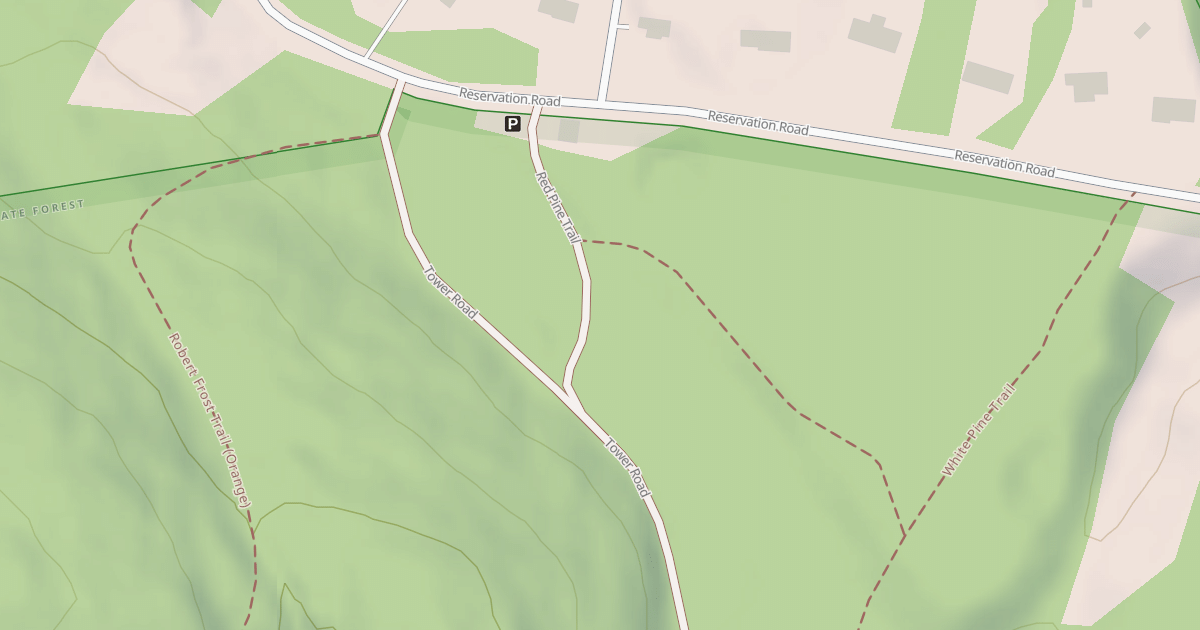 Map preview of Red Pine Trail