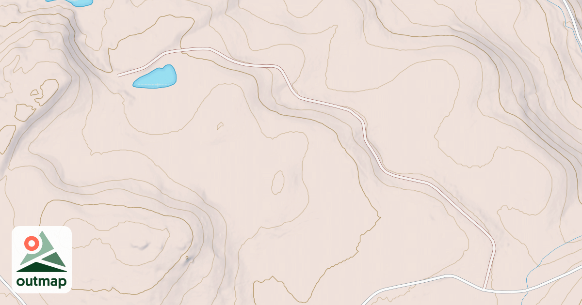 Map of BETTY LAKE EAST