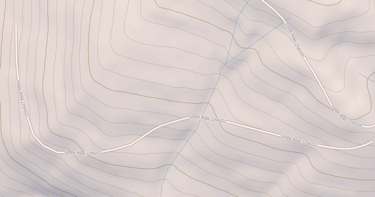 Map preview of USFS National Forest System Roads {71A0563C-0109-49C1-B8EB-02E3EEF595EA}