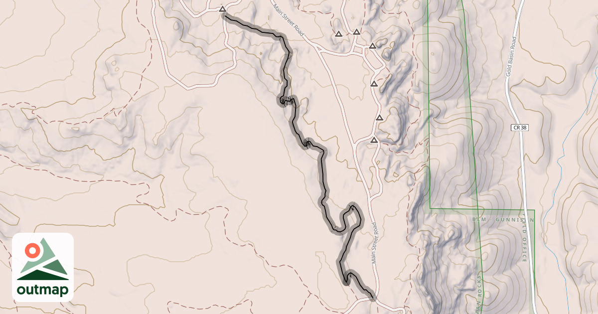 Map of Rattlesnake