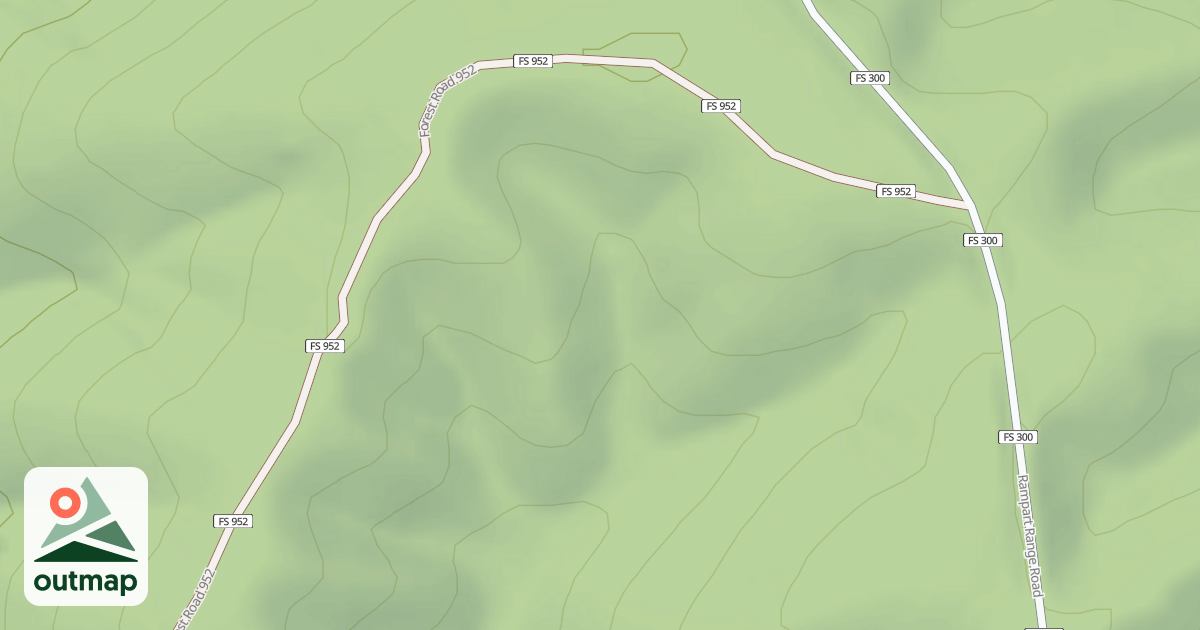 Map of 952