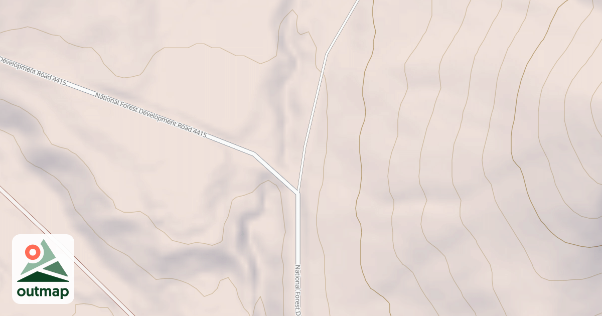Map of COW CREEK