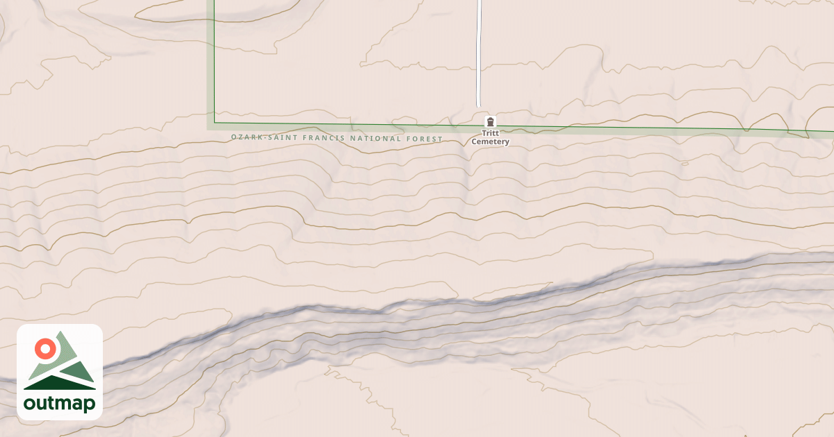 Map of LOWER SHOAL CREEK