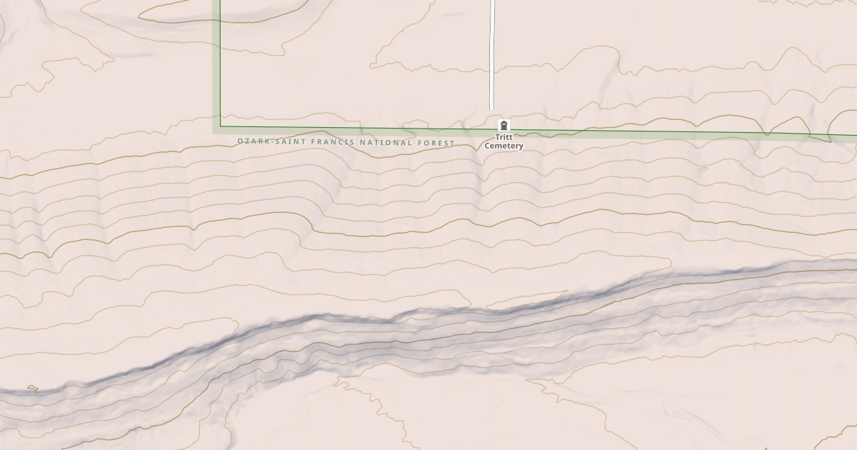 Map preview of LOWER SHOAL CREEK