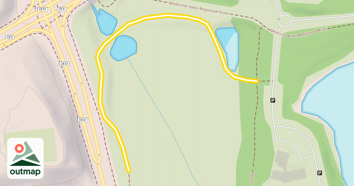 Map of Meadow Trail