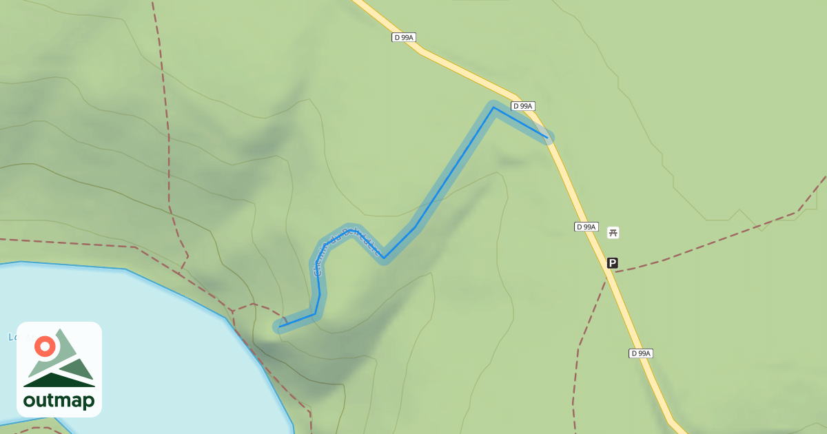 Map of Chemin du Belvédère