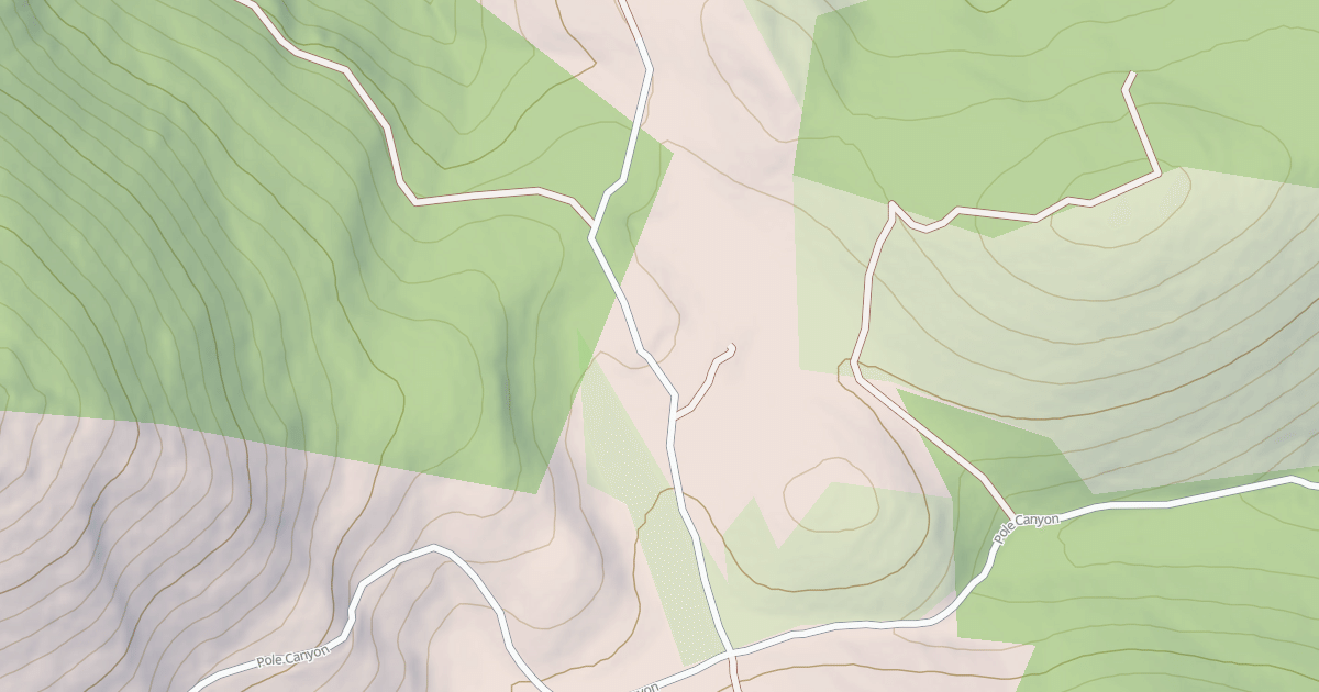 Map preview of POLE CREEK BENCH