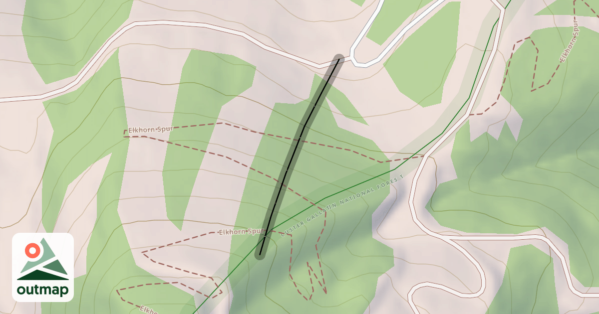 Map of Woodward