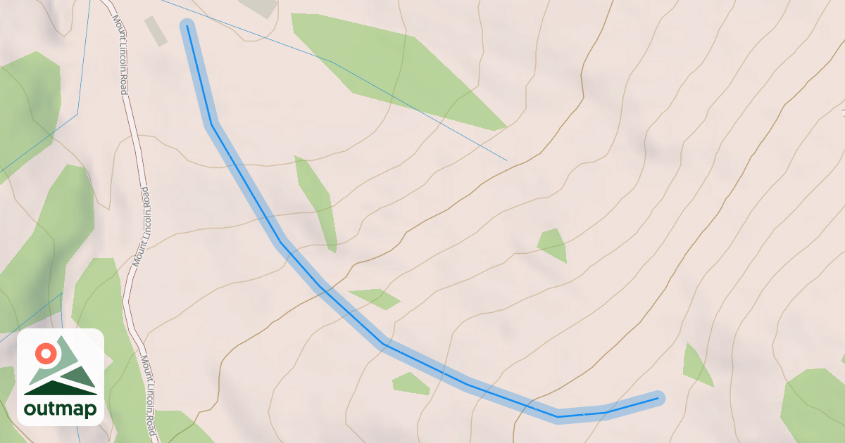 Map of Chase Ridge