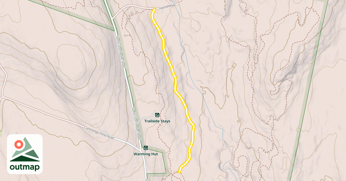 Map of Dorchester Connector