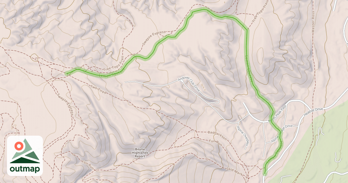 Map of Lemon Squeeze