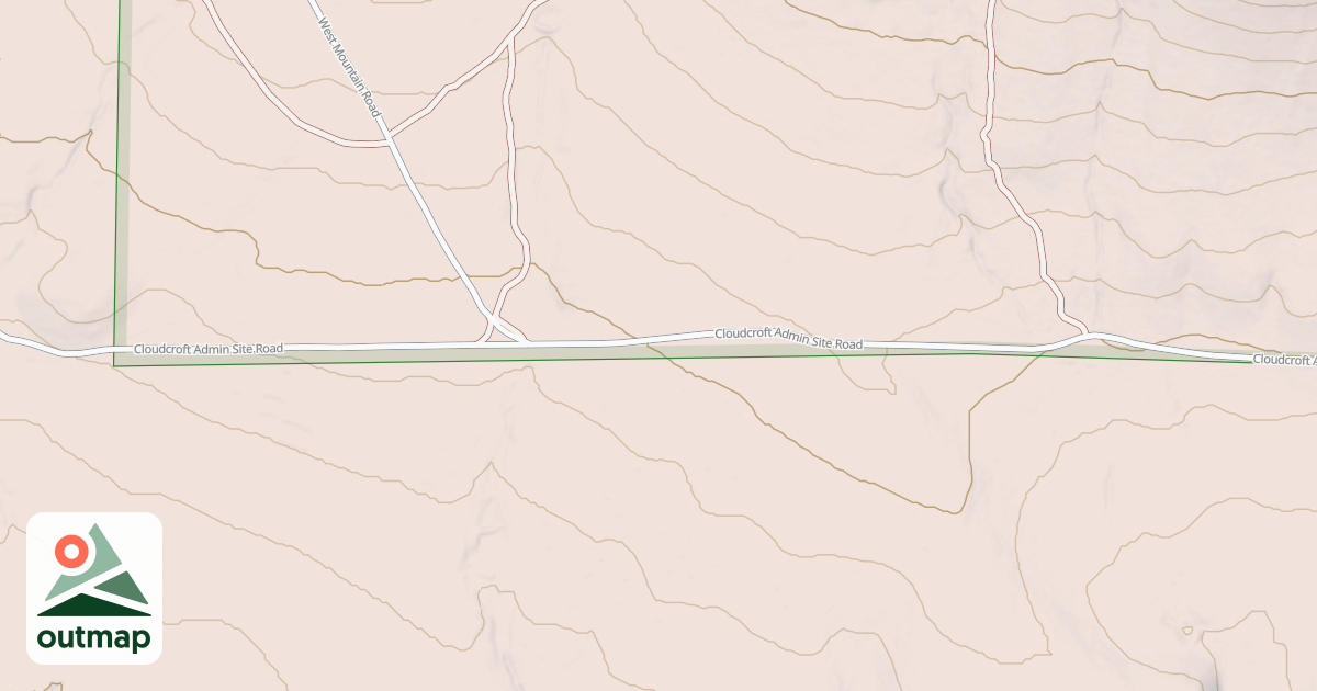 Map of USFS Motor Vehicle Use Map Roads {68A43526-7AB7-4DAD-B8D6-DDF130A521E8}