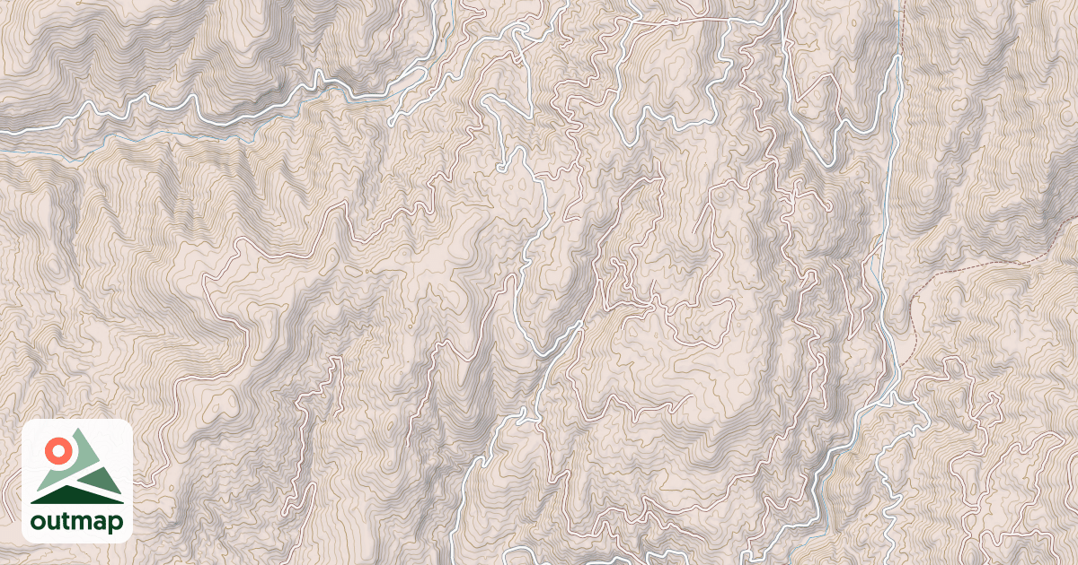 Map of MUIR CREEK
