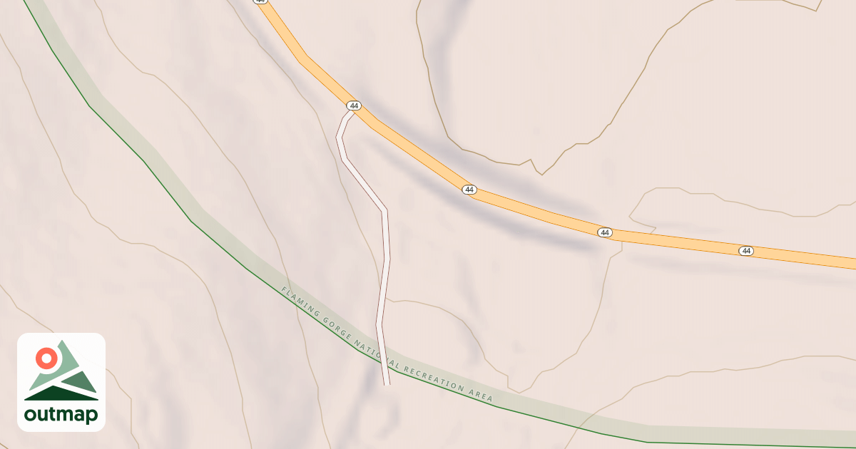 Map of BURNT CREEK SPUR A