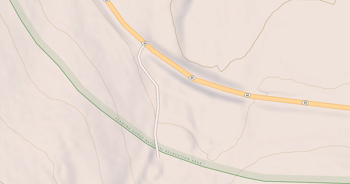 Map preview of BURNT CREEK SPUR A