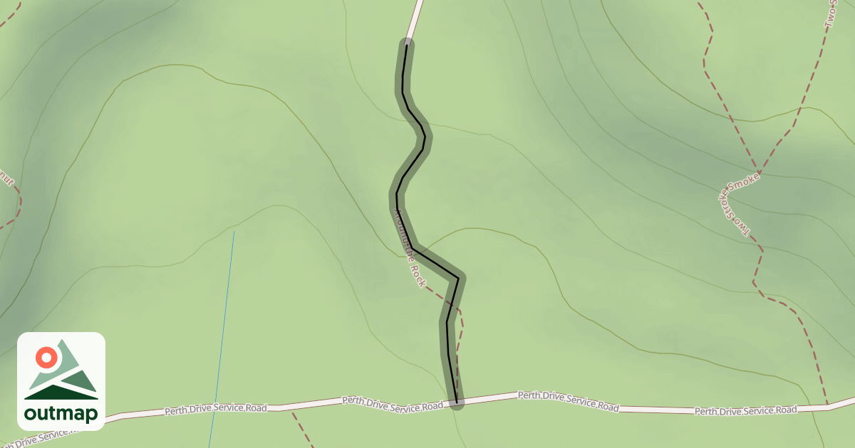 Map of Around the Rock