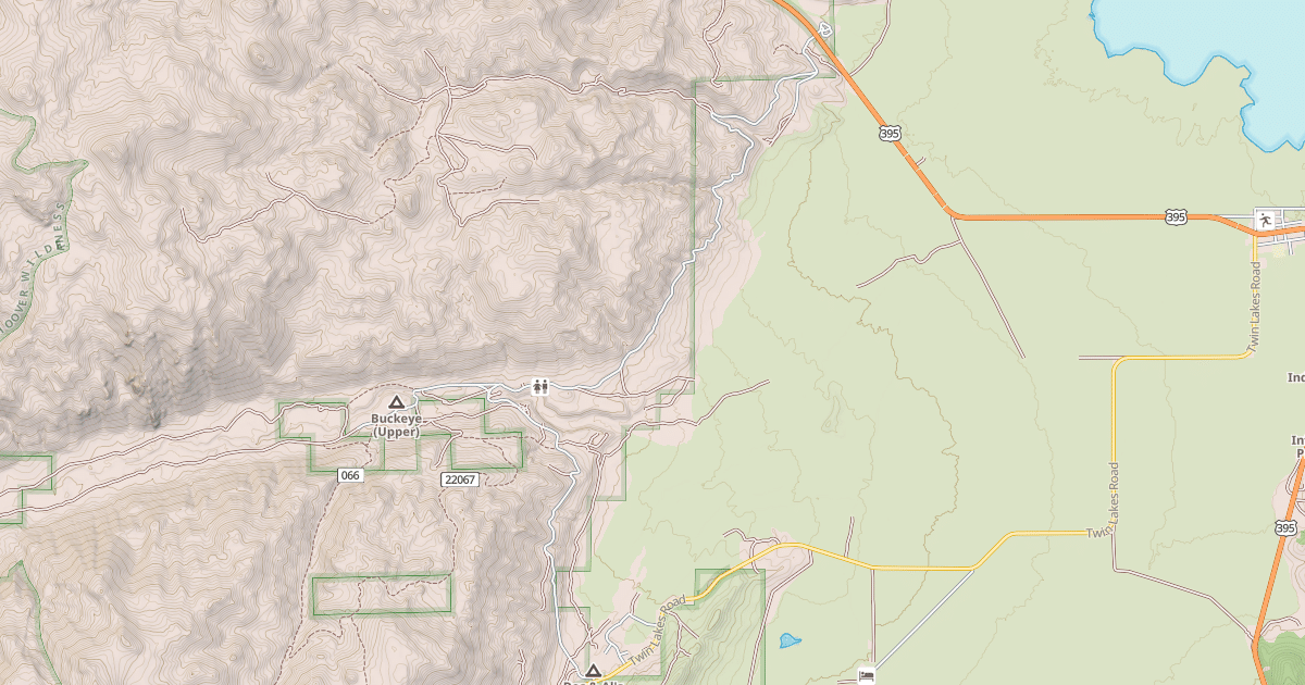 Map preview of BUCKEYE ROBINSON CREEK ROAD