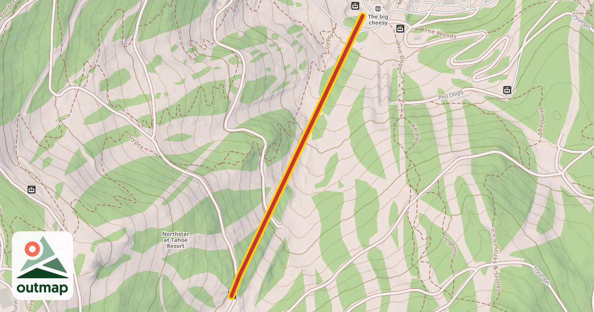Map of Arrow Express