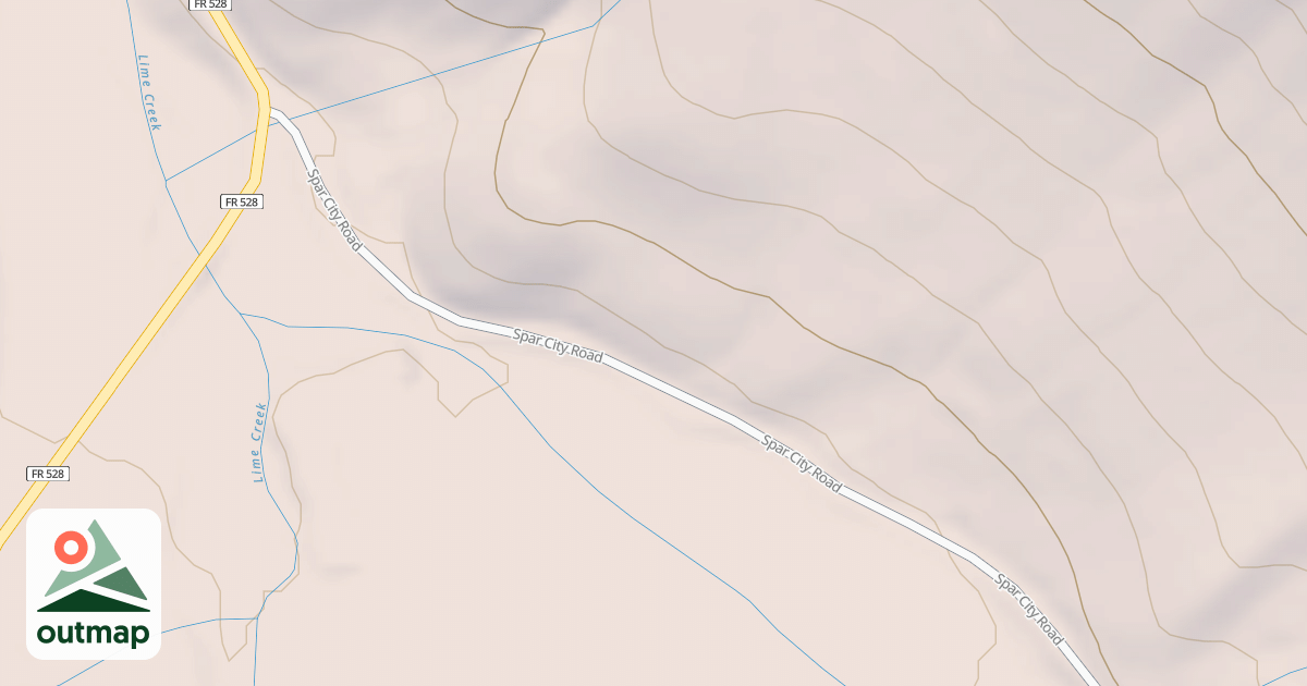 Map of SPAR CITY