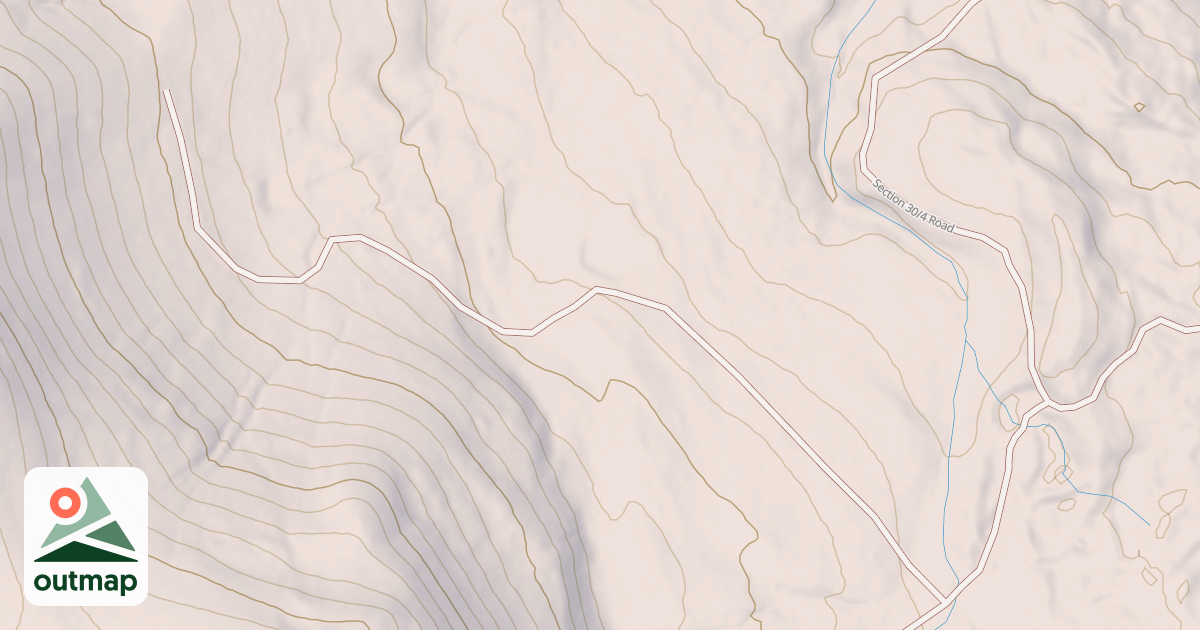 Map of DISPERSED SECTION 30