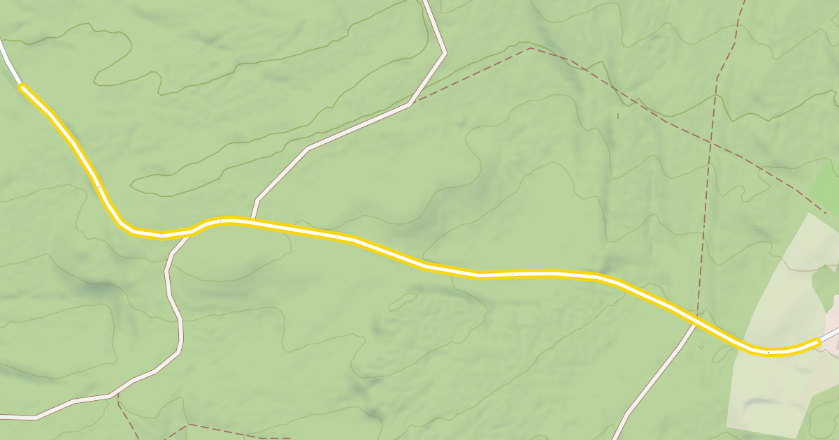 Map preview of Route du Fouget