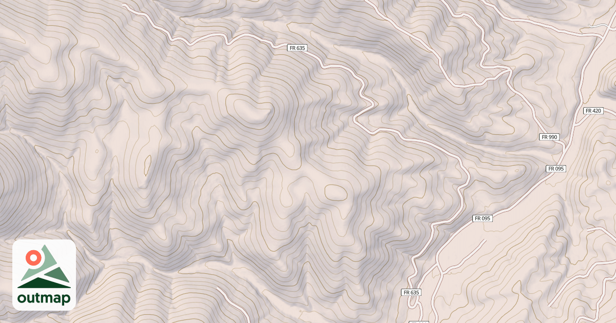 Map of WOOD GULCH JEEP