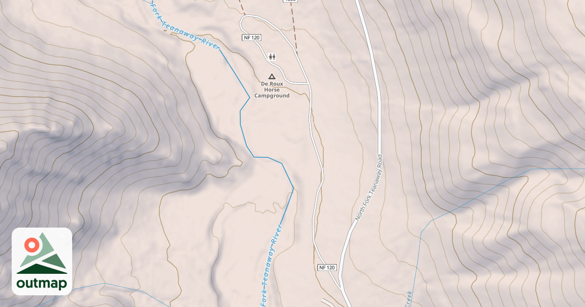 Map of DEROUX CG