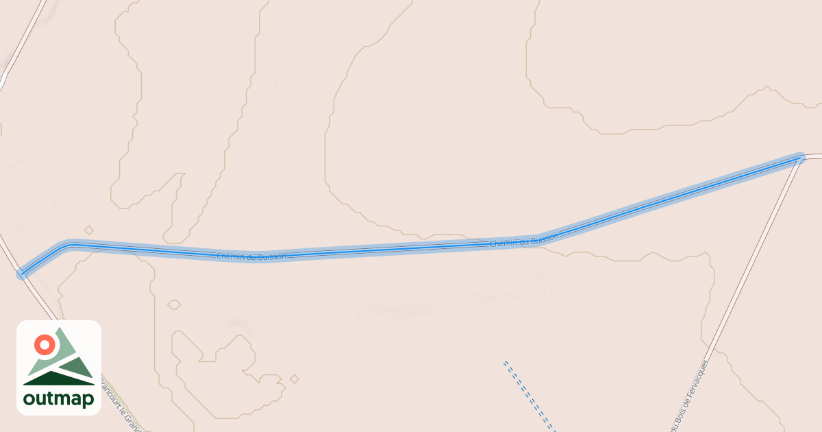 Map of Chemin du Buisson