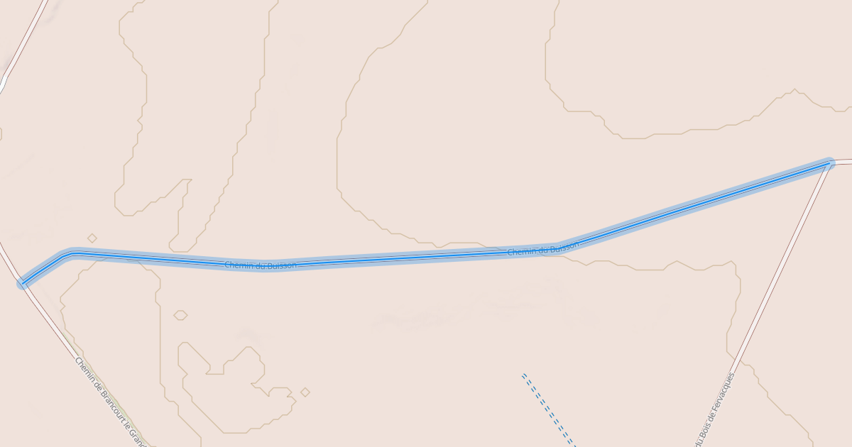 Map preview of Chemin du Buisson