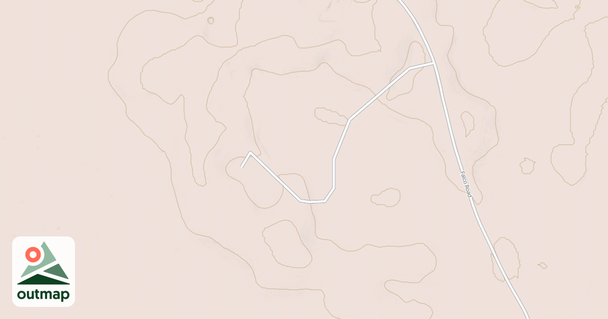 Map of SAND POINT